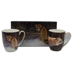 McIntosh Fine Bone China - Robert Bateman Mug Pairs